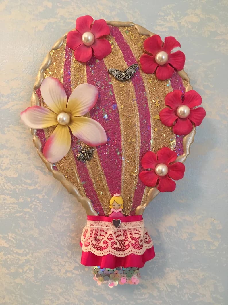 Hot Air Balloon, Princess, Princess Castle, Fairy