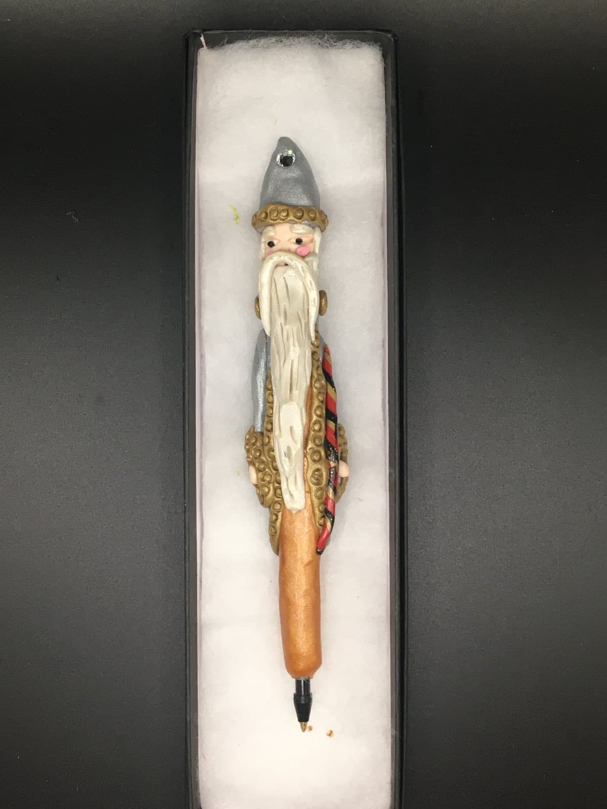 Handmade Clay Wizard Pen