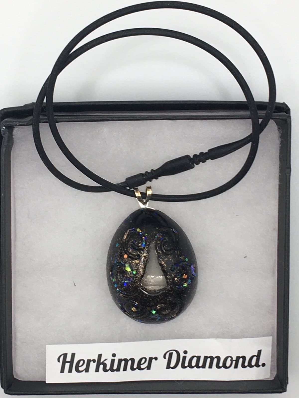 Herkimer Diamond Pendant Necklace